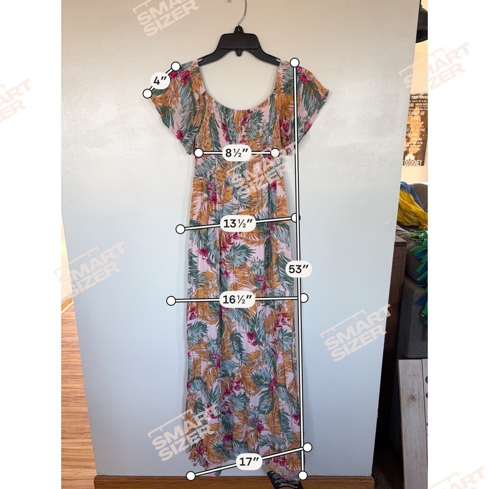 One Clothing Maxi Floral Dress - Picture 3 of 5